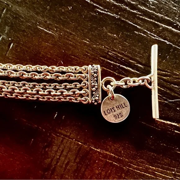 Lois Hill .925 sterling necklace - Picture 6 of 7